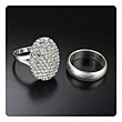 Twilight Breaking Dawn Part 2 Size 7 Ring and Band Set